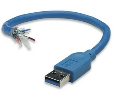 Techly USB 3.0 Extension Cable A Male / A Female 0.5m blue ICOC U3-AA-005-EX