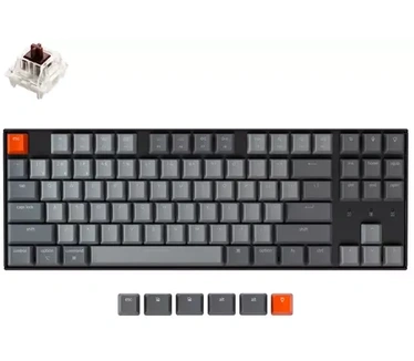 Keychron K8-J3 TKL US BT Hot Swap RGB Led Brown