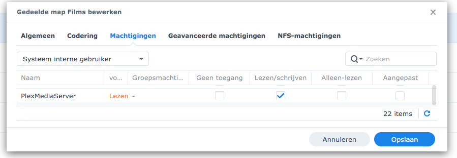 Plex media server geeft aan dat de map leeg is. - Opslag en back-up - GoT