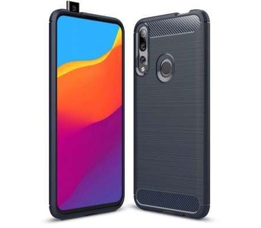 qMust Huawei P Smart Z Rugged TPU Case - Blauw