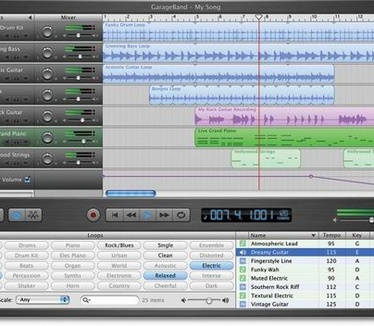 Apple GarageBand screenshot (resized)