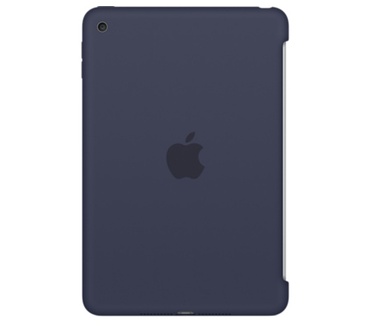 Apple iPad Mini 4 Siliconenhoes Middernachtblauw