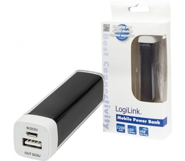 LogiLink Powerbank Mobiele Oplader 2200mAh