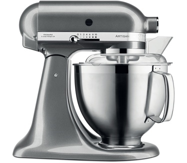 KitchenAid Artisan Premium 5KSM185PSEMS Tingrijs