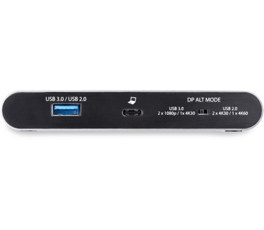 Startech.com USB-C Mini Laptop Dock - 2*4K DP, PD 100W, GbE, 2*USB