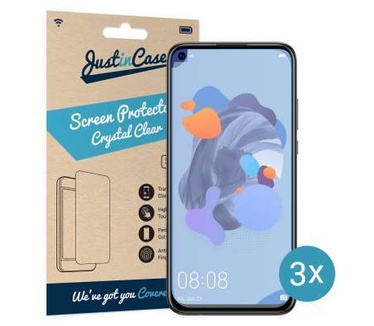 Just in Case Huawei P20 Lite 2019 Screenprotector - 3 stuks - Transparant