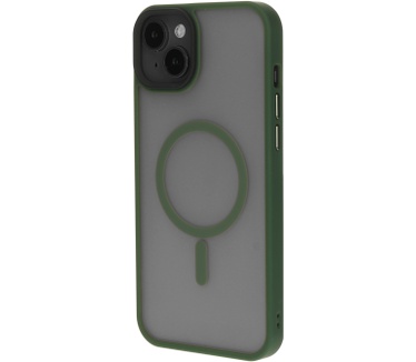Mobiparts Hardcover Apple iPhone 14 Plus Satin Green (Magsafe Compatible)