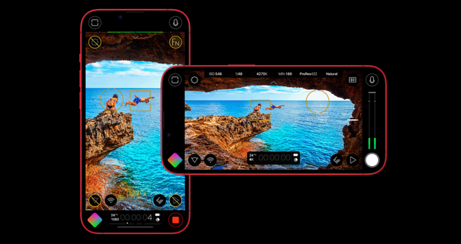 Filmic Pro-app