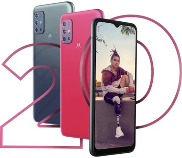 Motorola Moto G20 Rood