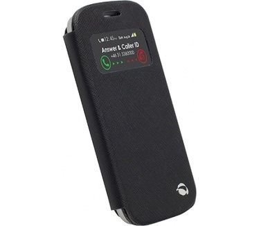 Krusell Malmö Flip Cover View Samsung Galaxy S4 Mini Black