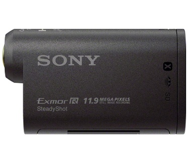 Sony HDR-AS30V Actiecamcorder met Wi-Fi en GPS + draagbare-bevestigingsset Zwart