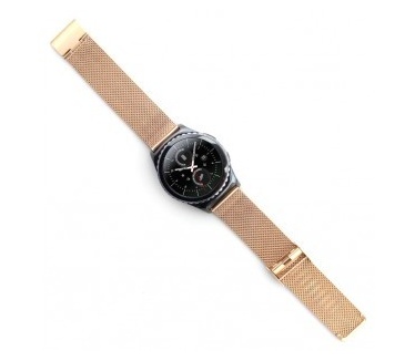 qMust Milanees armband voor Samsung Gear S2 Classic - Gold