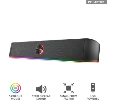 Trust GXT619 Thorne - Soundbar - RGB - LED