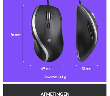 Logitech Advanced Corded M500s