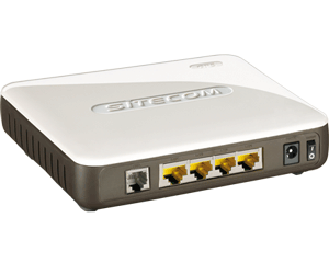 Sitecom  WLM-2500 Wireless Modem Router 300N X2