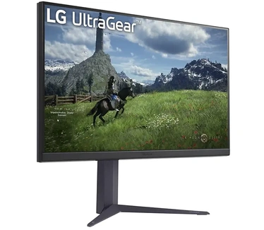 LG 32GS85Q-B Antraciet, Grijs, Paars, Zwart