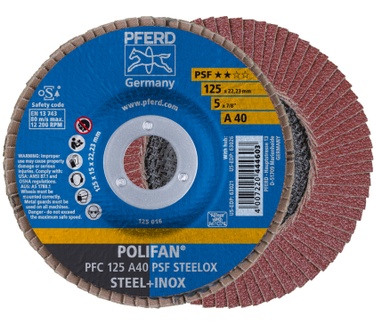 PFERD PFC 125 A 40 PSF STEELOX