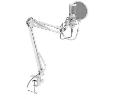 SilentiumPC Mic SPC Gear SM950T Streaming MicUSB Onyx White