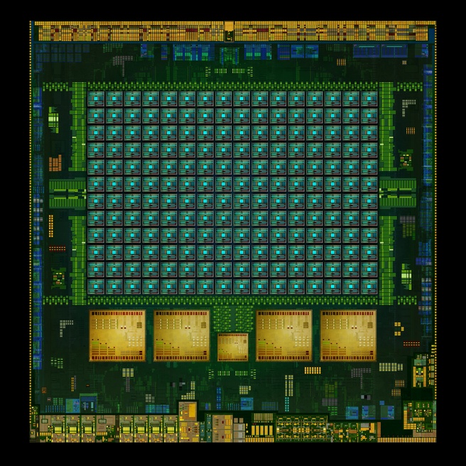 Die-shot Nvidia Tegra K1