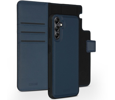 Accezz Premium Leather 2 in 1 Wallet Bookcase Samsung Galaxy A14 (5G/4G) - Donkerblauw