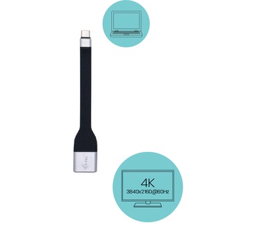 iTEC USB-C Flat DP Adapter 4K/60 Hz