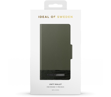 iDeal of Sweden Metal Woods (iPhone X/iPhone XS/iPhone 11 Pro) Groen