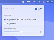 BenQ MA320U - Display Pilot 2-snelmenu