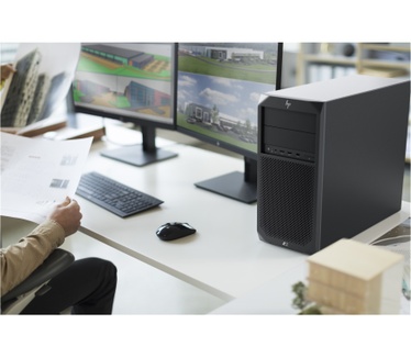 HP Z2 G4 Workstation 4RW80EA + HP Z24nf G2
