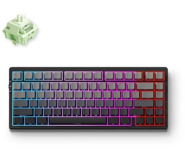MCHOSE G75 Pro Wireless Mech. Black Matcha Latte Switch