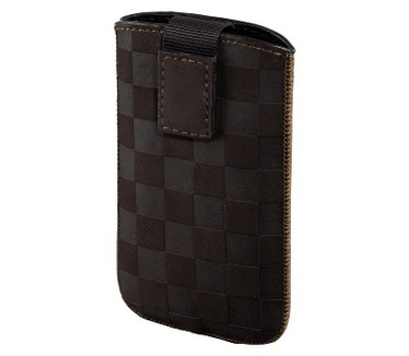 Hama Velvet Pouch Karo