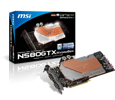 MSI N580GTX HydroGen/OC