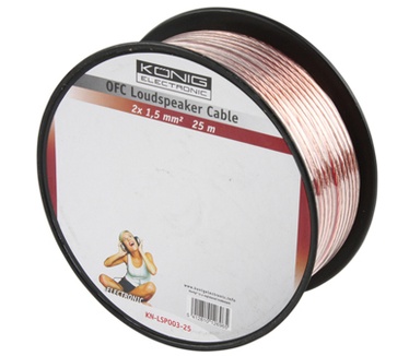 Konig 2x 1.5mm², 25m