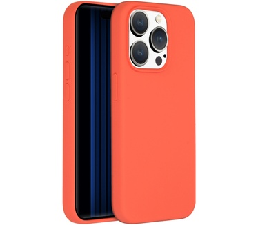 Accezz Liquid Silicone Backcover iPhone 15 Pro - Nectarine