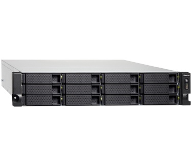 QNAP TS-1277XU-RP-2600-8G 2U 12 BAY 3.4 GHZ 6C 8GB 2XGBE 2XUSB3.1 1