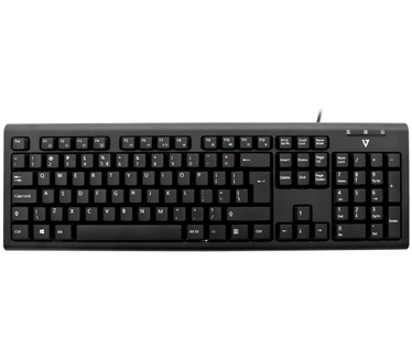 V7 USB/PS2 Wired Keyboard ? UK