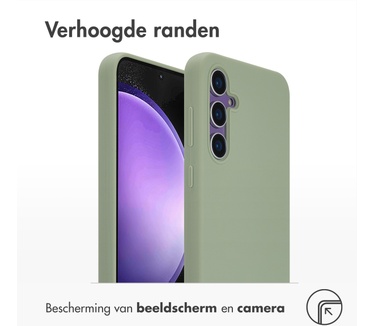 Accezz Liquid Silicone Backcover met MagSafe