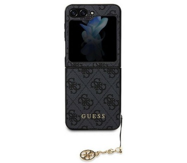 Guess 4G Charms Back Cover Samsung Galaxy Z Flip 5 (F731) - Grijs Grijs