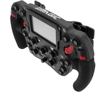 Simagic Fx Pro Formula Steering Wheel stuur add-on Carbon, RGB, Zwart