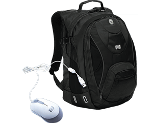 HP laptop sportbackpack bundel