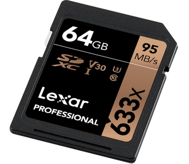 Lexar Professional 633x SDXC 64GB