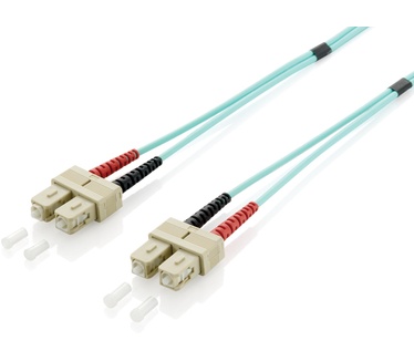 Equip SC/SC Fiber Optic Patch Cable, OM3, 30m