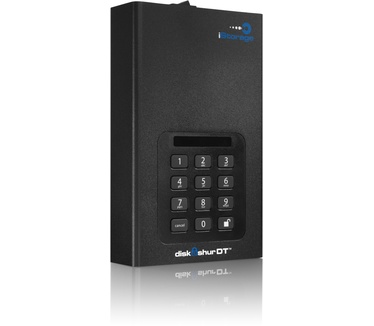 iStorage diskAshur DT 3TB Zwart