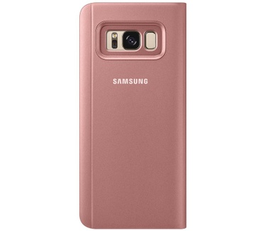 Samsung Galaxy S8 Clear View Cover  Roze
