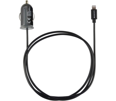 Mobiparts Car Charger Apple Lightning 2.4A Black
