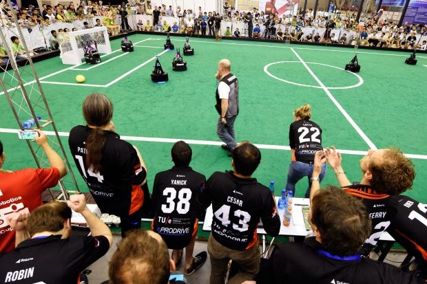 BvOF RoboCup2015 finale MSL verloren