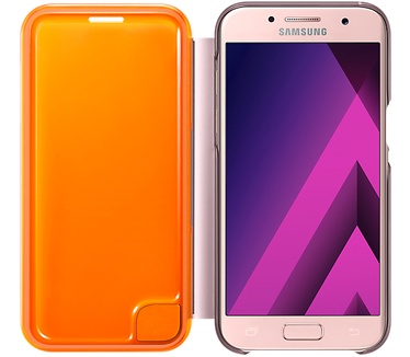 Samsung Galaxy A3 (2017) Neon Flip Cover (Galaxy A3 2017) Roze