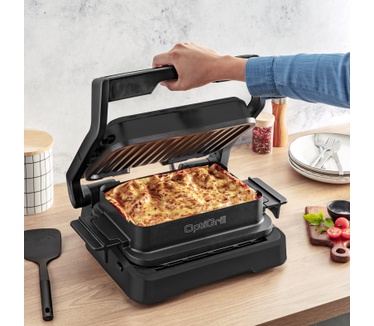 Tefal GC7748 OptiGrill 4-in-1 GC7748 intelligent grill voor complete maaltijden zwart