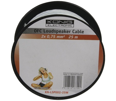 Konig 2x 0.75mm², 25m