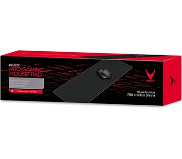 VARR VARR MTXtec VGMP7528B muismat, 750 x 28 x 3 mm, zwart