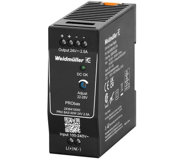 Weidmüller PRO BAS 60W 24V 2.5A